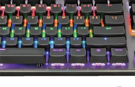 Teclado Mecánico Gamer Trust Rgb Asta Gxt 865