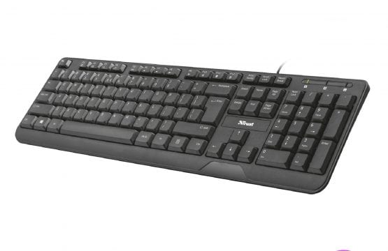 Teclado Trust Usb Multimedia 22051 Ziva