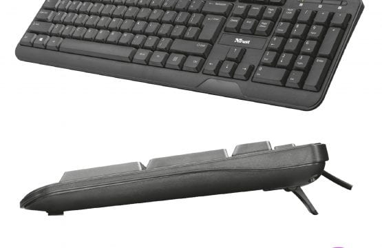 Teclado Trust Usb Multimedia 22051 Ziva