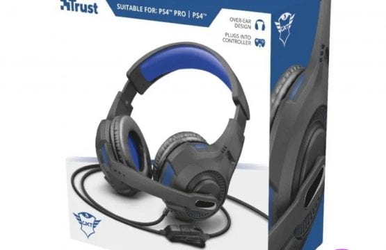 Audífono Gamer Trust On-ear Ravu Gxt 307 Blue