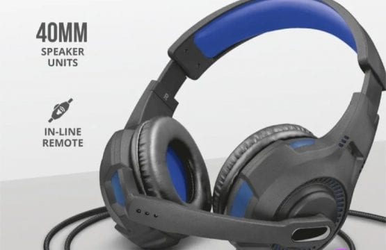 Audífono Gamer Trust On-ear Ravu Gxt 307 Blue