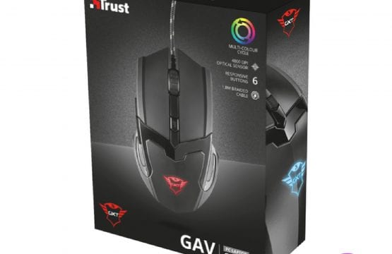 Mouse Gamer Trust Gav Gxt 101 4800dpi Rgb