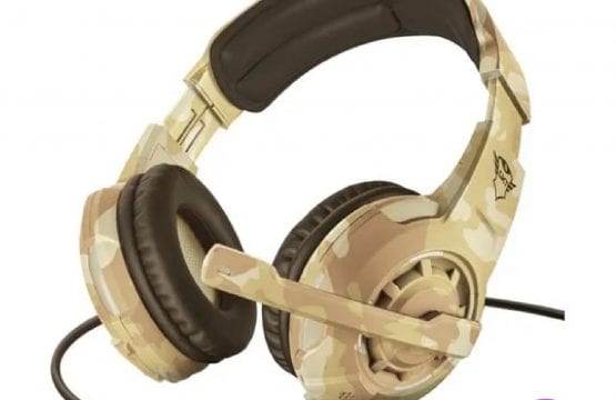 Audífono Gamer Trust On-ear Radius Gxt 310d Desert