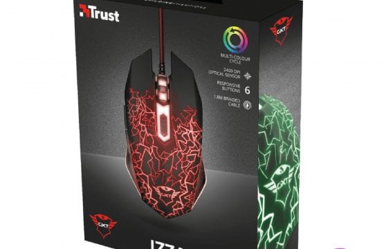 Mouse Gamer Trust Izza Gxt 105 2400dpi Rgb