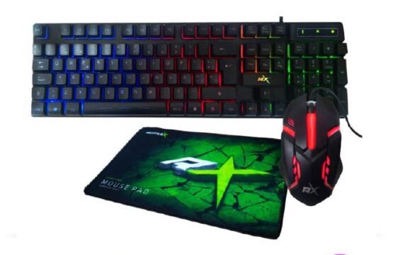 Kit 3 En 1 Gamer Pro Teclado + Mouse + Mousepad