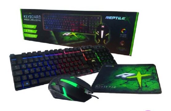 Kit 3 En 1 Gamer Pro Teclado + Mouse + Mousepad