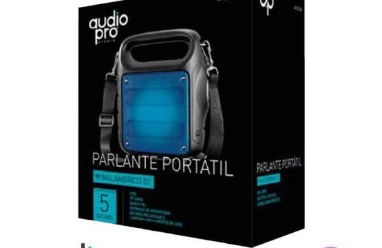 Parlante Portatil Bt Audio Pro Ap02038 Rojo