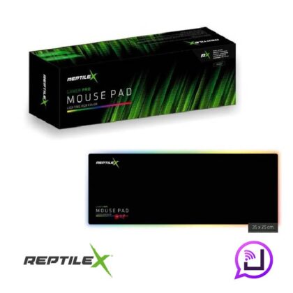 Mousepad Gamer Pro Reptile Rx0023 Rgb 35x25cm