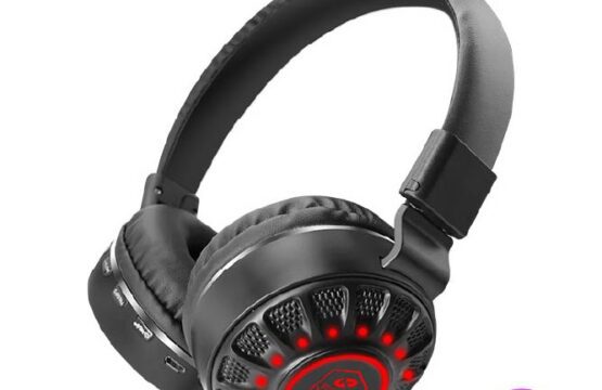 AUDIFONO GAMER BT RGB LIGHT KD75 NEGRO