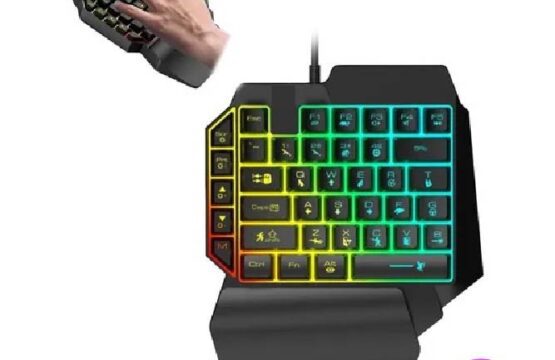 Teclado Gamer Unilateral Rgb /imp. Jx-k8