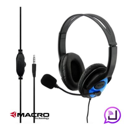 Audifono Con Microfono On-ear Macro Audo226