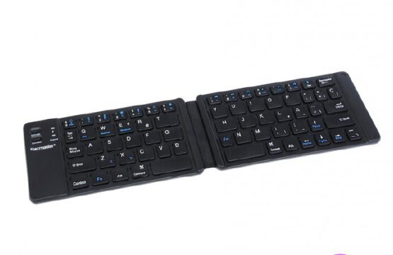 Mini teclado bluetooth plegable