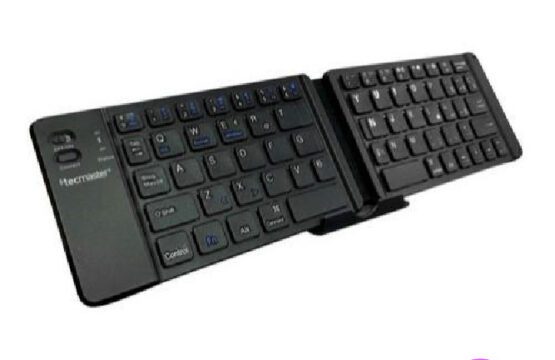 Mini teclado bluetooth plegable