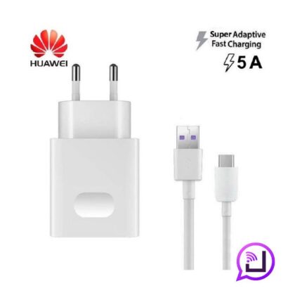 Cargador Huawei 40w Super Charger Adapter 5a Cable Usb Tipo C