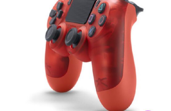 Control Joystick Panther Ps4 Inalámbrico Cristal Rojo