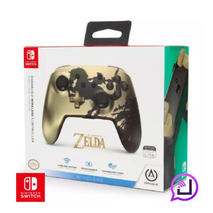 Control Joystick PowerA Nintendo Switch Zelda Gold Rider