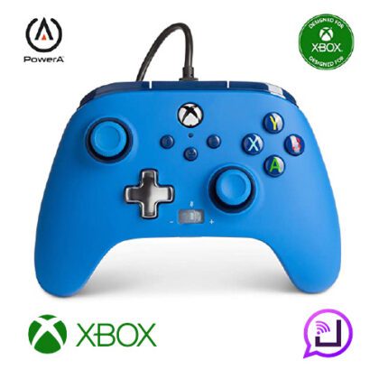 Control Joystick Powera Xbox Alambrico Enhanced Blue